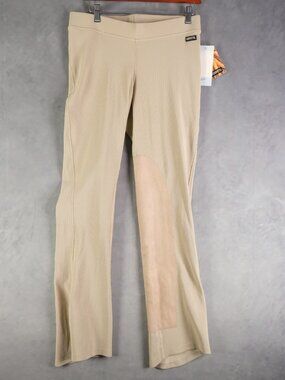Kerrits Riding Breeches Womens Large Beige Bootcut Nylon New